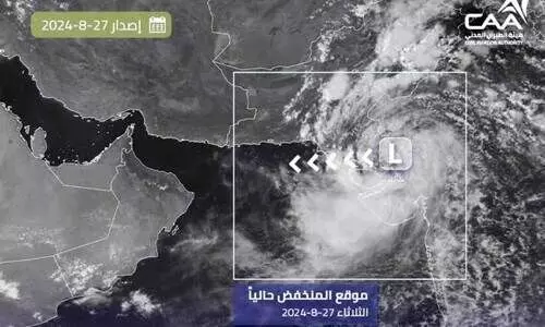 ന്യൂ​ന മ​ർ​ദം; അ​ടു​ത്ത ആ​ഴ്ച വ​ട​ക്ക​ൻ ഗ​വ​ർ​ണ​റേ​റ്റു​ക​ളി​ൽ മ​ഴ​ക്ക് സാ​ധ്യ​ത