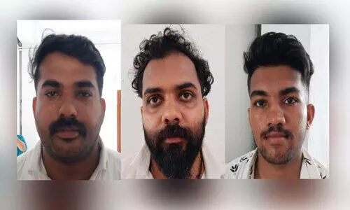 റാന്നിയിലെ പച്ചക്കറി വ്യാപാരിയുടെ കൊലപാതകം; മൃതദേഹത്തിന് കാവൽ നിന്ന പൊലീസുകാരനെ മർദിച്ച മൂന്നുപേർ അറസ്റ്റിൽ