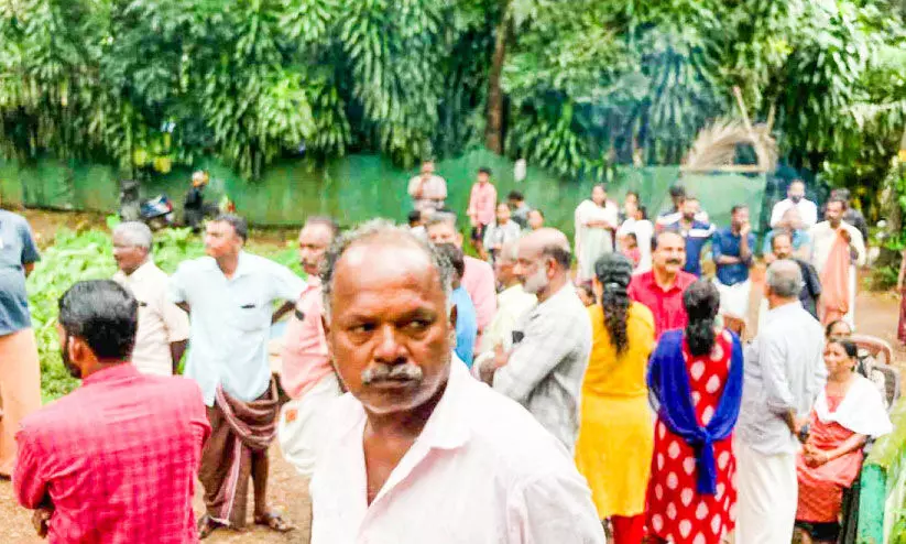 protest against eviction