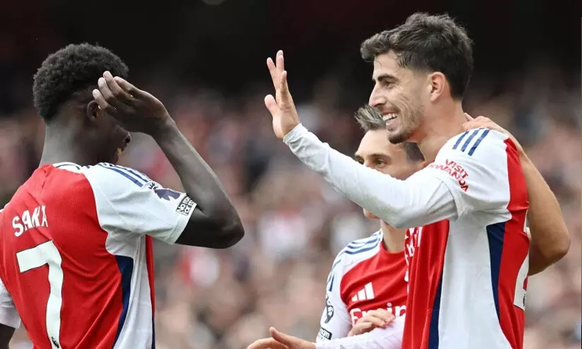 ആഴ്സണലിനെ സമനിലയിൽ തളച്ച് ബ്രൈറ്റൺ ആഴ്സണലിനെ സമനിലയിൽ തളച്ച് ബ്രൈറ്റൺ