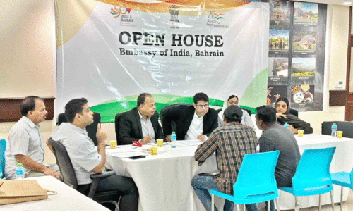 പ​രി​ഹാ​ര നി​ർ​ദേ​ശ​ങ്ങ​ൾ ന​ൽ​കി ഇ​ന്ത്യ​ൻ എം​ബ​സി ഓ​പ​ൺ ഹൗ​സ്