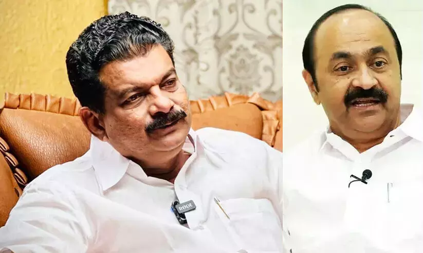 VD Satheesan, P V Anvar VD Satheesan, P V Anvar