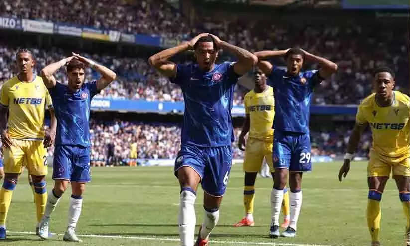 ചെൽസിയെ പിടിച്ച് ക്രി​സ്റ്റ​ൽ പാലസ്; ടോട്ടൻഹാമും വീണു