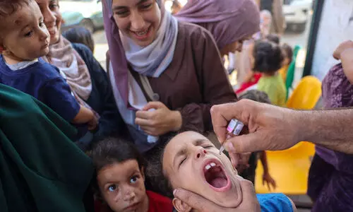 Gaza Polio Vaccine