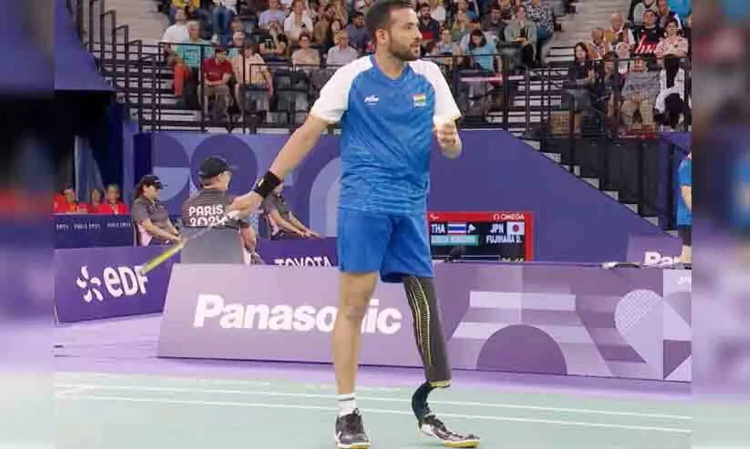 പാ​രാ​ലി​മ്പി​ക്സ്: ബാ​ഡ്മി​ന്റ​ണി​ൽ നി​തേ​ഷി​ന് സ്വ​ർ​ണം; മെ​ഡ​ൽ നേ​ട്ടം ഒ​മ്പ​താ​ക്കി ഉ​യ​ർ​ത്തി ഇ​ന്ത്യ