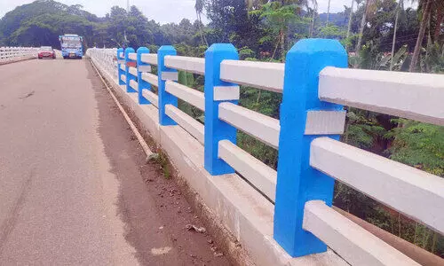 Anakayam bridge new handrail