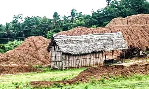 Illegal sand mining Illegal sand mining