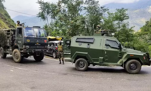 terrorists open fire at Sunjwan military station