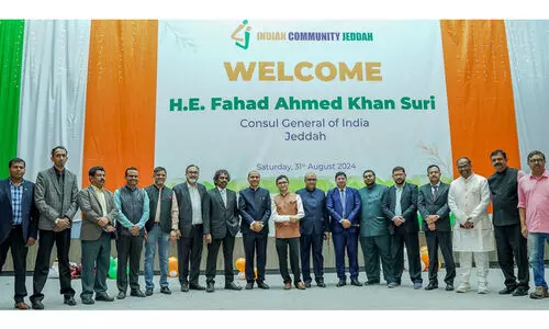 പുതിയ ഇന്ത്യൻ കോൺസൽ ജനറൽ ഫഹദ് അഹമ്മദ് ഖാൻ സൂരിക്ക് ജിദ്ദയിൽ ഊഷ്മള സ്വീകരണം