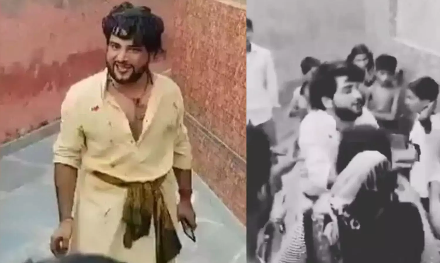 ഏഴ് വയസുകാരിയെ പീഡിപ്പിച്ച ക്ഷേത്ര പൂജാരി അറസ്റ്റിൽ; ആൾക്കൂട്ടം വളഞ്ഞിട്ടാക്രമിച്ചു