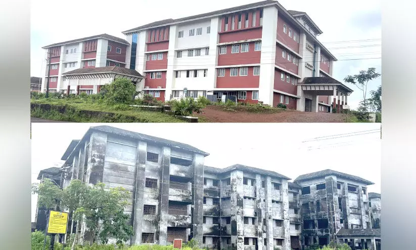 Medical college academy block and construction of building