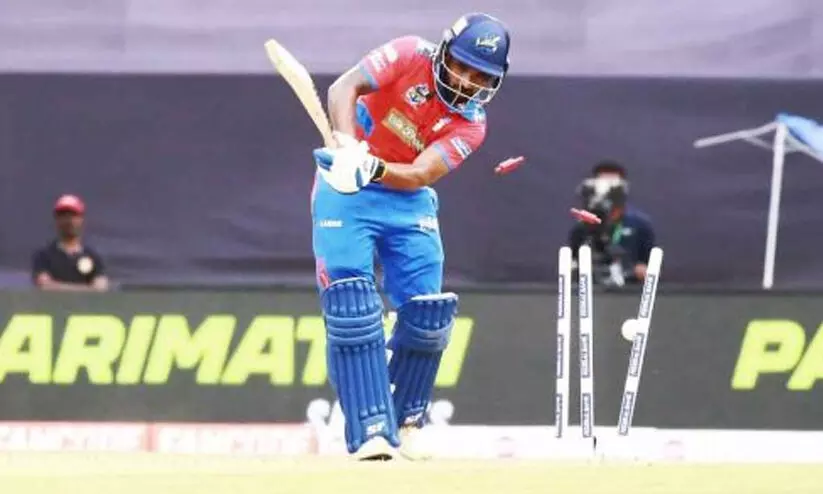 അഭിഷേകിന് അർധ സെഞ്ച്വറി; കാലിക്കറ്റ് ഗ്ലോബ്സ്റ്റാർസിനെ എട്ടു വിക്കറ്റിന് തകർത്ത് ഏരീസ് കൊല്ലം