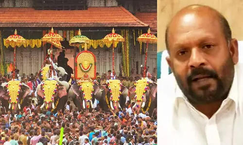 V S Sunil Kumar, Thrissur Pooram