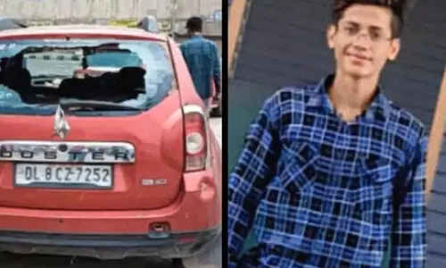 ​വെടിവെച്ച് കൊല്ലുന്നതിന് മുമ്പ് ഗോരക്ഷാ ഗുണ്ടകൾ വിദ്യാർഥിയെ കാറിൽ പിന്തുടരുന്നതിന്റെ ദൃശ്യങ്ങൾ പുറത്ത് -വിഡിയോ