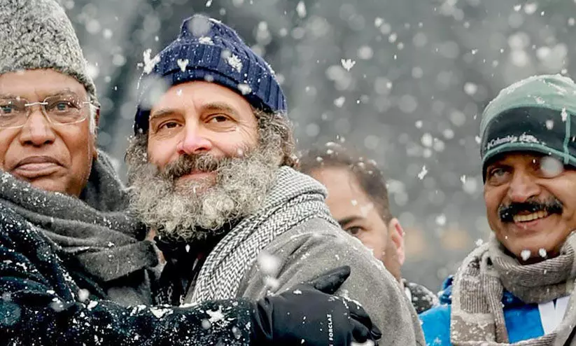 ജമ്മു-കശ്മീർ തെരഞ്ഞെടുപ്പ്: രാഹുൽ ഗാന്ധി ഇന്ന് രണ്ട് പ്രചാരണ റാലികളിൽ പങ്കെടുക്കും ജമ്മു-കശ്മീർ തെരഞ്ഞെടുപ്പ്: രാഹുൽ ഗാന്ധി ഇന്ന് രണ്ട് പ്രചാരണ റാലികളിൽ പങ്കെടുക്കും