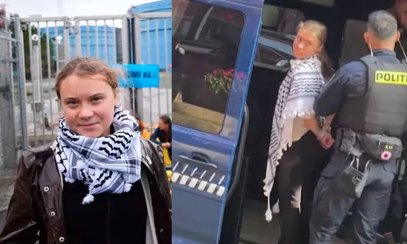 ഗസ്സ യുദ്ധ വിരുദ്ധ സമരം: ഗ്രെറ്റ തുൻബെർഗ് അറസ്റ്റിൽ