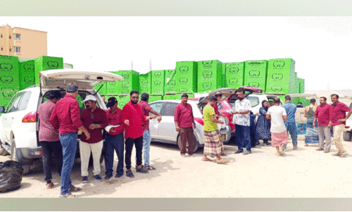 ‘ദാ​ഹ​ശ​മ​ന​ത്തി​നാ​യി ഒ​രു തു​ള്ളി’ കു​ടി​വെ​ള്ള വി​ത​ര​ണ പ​ദ്ധ​തി സ​മാ​പി​ച്ചു