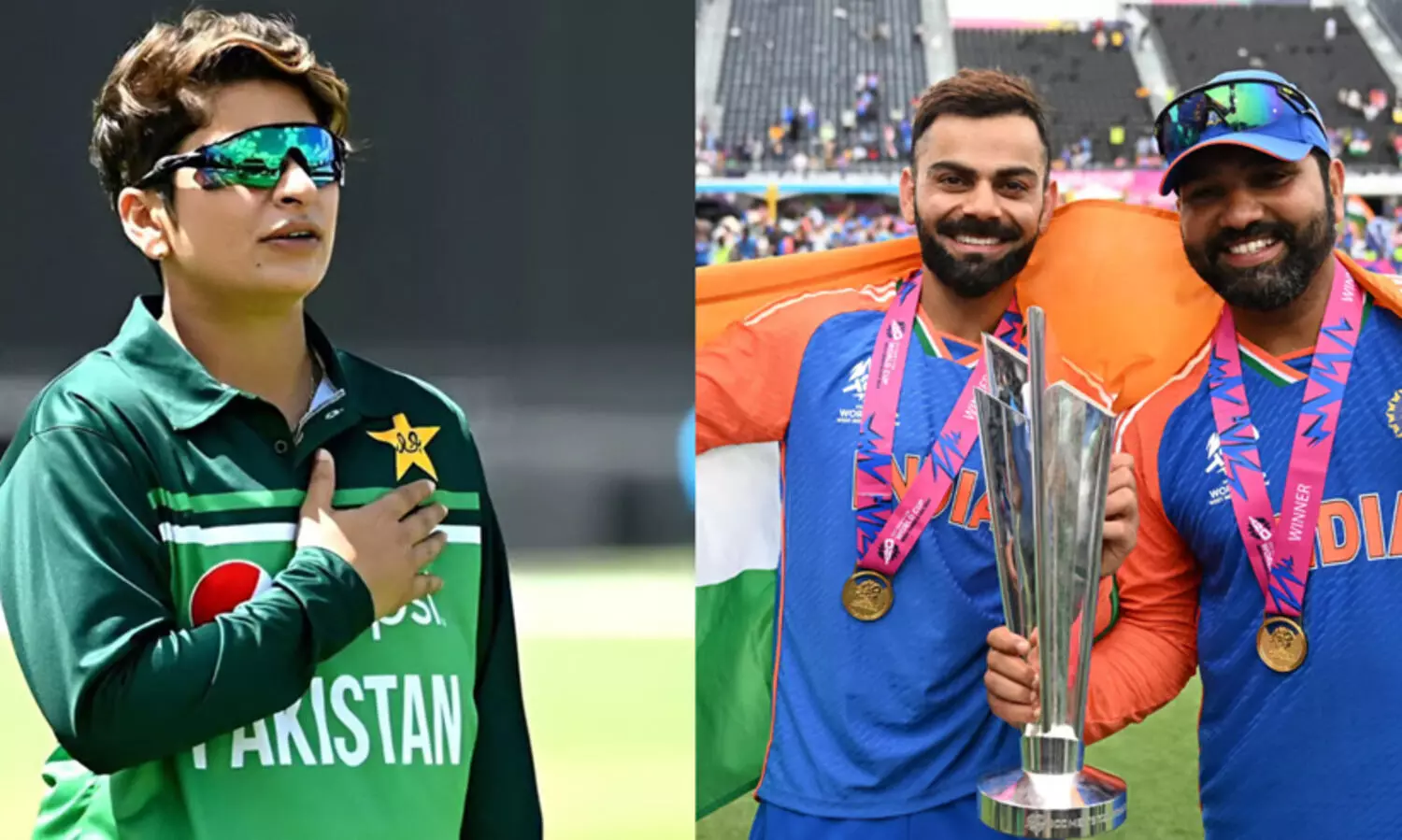 ഇന്ത്യൻ ക്രിക്കറ്റ് ടീമിന് ലോകകപ്പ് നേടി രണ്ട് മാസത്തിന് ശേഷം അഭിനന്ദനം; പാകിസ്താൻ മുൻ വനിത ക്യാപ്റ്റൻ ‘എയറിൽ’