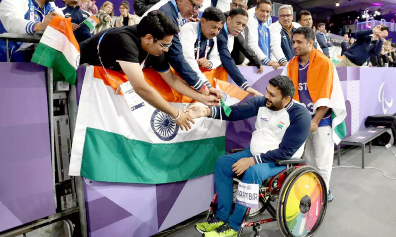 പാ​രാ​ലി​മ്പി​ക്സ്: ധ​രം​ബീ​റി​ന് റെ​ക്കോ​ഡോ​ടെ സ്വ​ർ​ണം; ജൂ​ഡോ വെ​ങ്ക​ല​വു​മാ​യി ച​രി​ത്ര​മെ​ഴു​തി ക​പി​ൽ പാ​ർ​മ​ർ