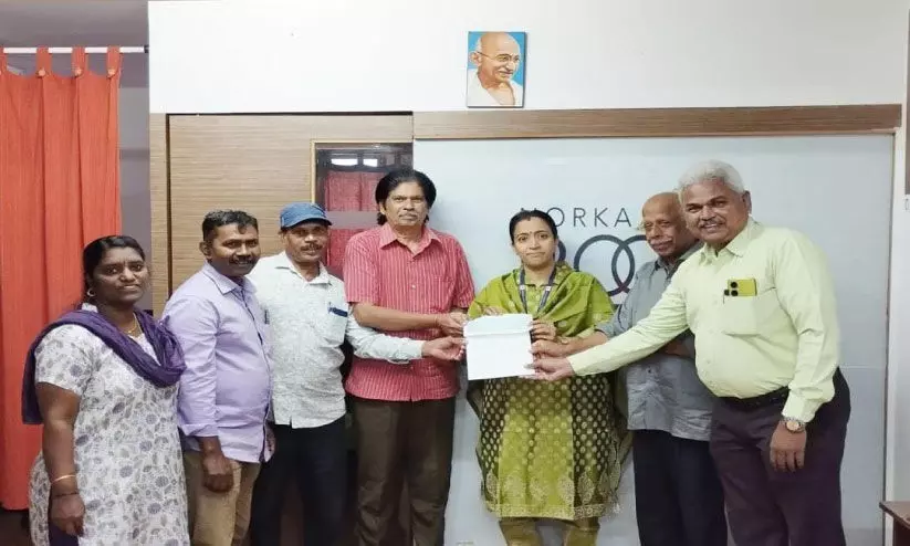 വയനാട് ദുരന്തം; തിപ്പസാന്ദ്ര ഫ്രണ്ട്സ് അസോ. സംഭാവന കൈമാറി വയനാട് ദുരന്തം; തിപ്പസാന്ദ്ര ഫ്രണ്ട്സ് അസോ. സംഭാവന കൈമാറി