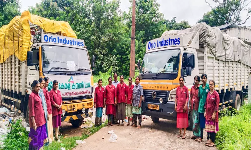 1090 ടൺ മാലിന്യം നീക്കി; ജില്ല ക്ലീനാക്കി ക്ലീൻ കേരള