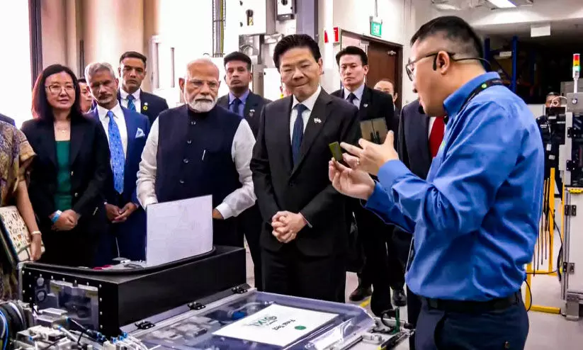 സെമികണ്ടക്ടർ മേഖലയിൽ സഹകരണത്തിന് ഇന്ത്യ-സിംഗപ്പൂർ ധാരണ സെമികണ്ടക്ടർ മേഖലയിൽ സഹകരണത്തിന് ഇന്ത്യ-സിംഗപ്പൂർ ധാരണ