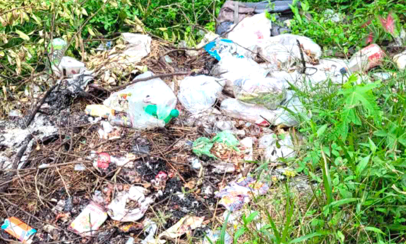 പ്ലാ​സ്റ്റി​ക് മാ​ലി​ന്യം ക​ത്തി​ച്ച​തി​ൽ ആ​രോ​ഗ്യ​വ​കു​പ്പ് ഇ​ട​പെ​ട​ൽ