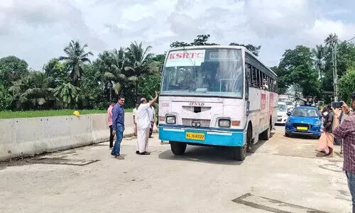 എ.സി റോഡിൽ കുരുക്കഴിഞ്ഞു; പണ്ടാരക്കളം മേൽപാലം തുറന്നു
