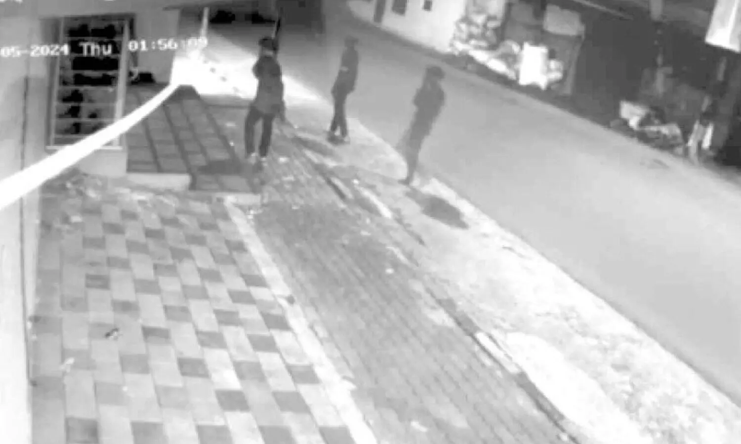 CCTV footage of theft