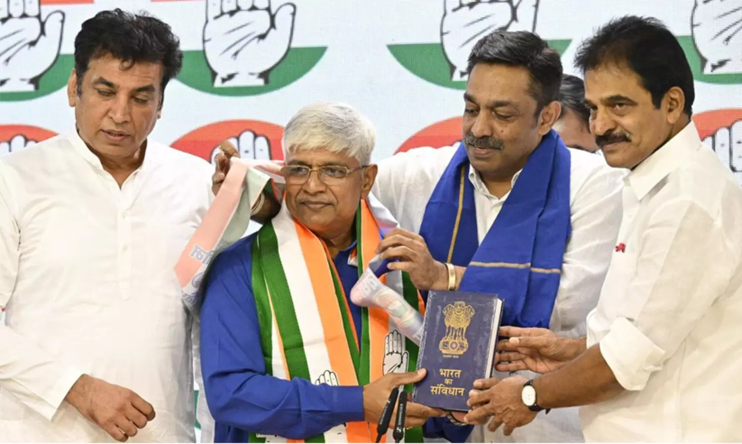 എ.എ.പിക്ക് വീണ്ടും തിരിച്ചടി; ഡൽഹി എം.എൽ.എയും ദലിത് നേതാവുമായ രാജേ​ന്ദ്രപാൽ ഗൗതം കോൺഗ്രസിൽ