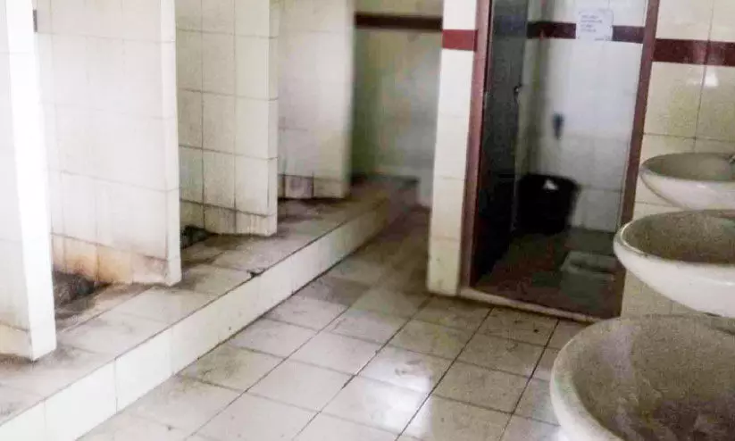 stinky toilet in the compound of civil station stinky toilet in the compound of civil station