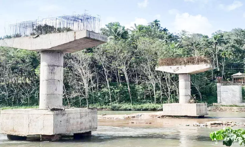 Iravan bridge construction stopped