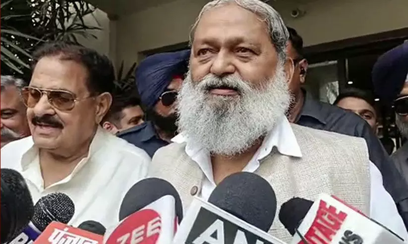 കോൺഗ്രസിൽ ചേർന്ന വിനേഷ് ഫോഗട്ടിനെ പരിഹസിച്ച് ഹരിയാന ബി.​​ജെ.പി നേതാവ്