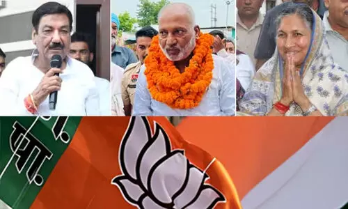 ബി.ജെ.പിയിൽ വൻ പൊട്ടിത്തെറി; ഹരിയാന മന്ത്രിയും എം.എൽ.എയും രാജി വെച്ചു, വിമത ഭീഷണിയുമായി നിരവധി പ്രമുഖർ