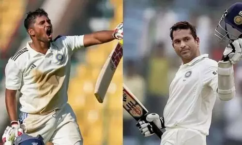 അരങ്ങേറ്റത്തിൽ മിന്നിച്ച് മുഷീർ ഖാൻ! സചിന്‍റെ റെക്കോഡ് മറികടന്ന് പത്തൊമ്പതുകാരൻ