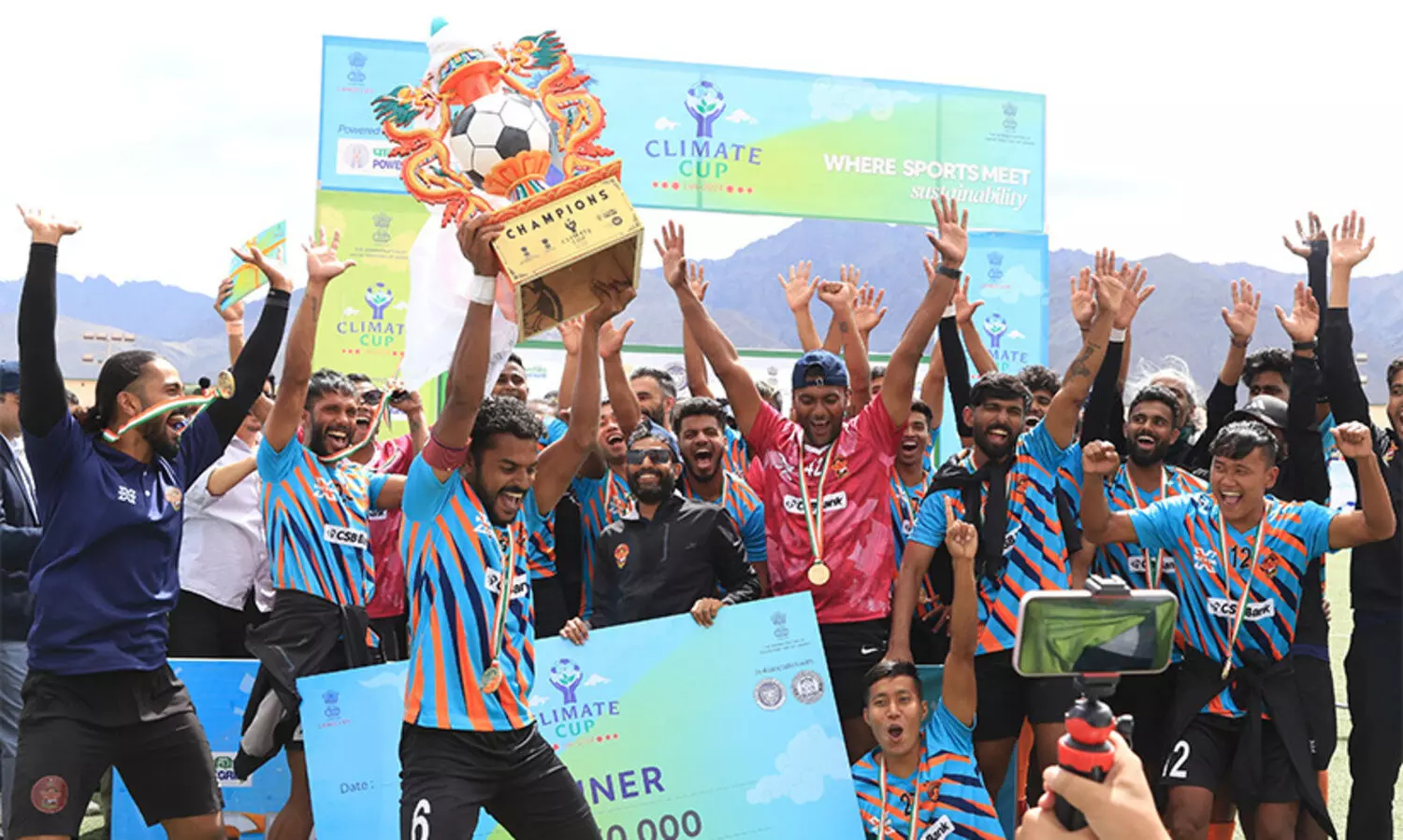 Climate Cup football