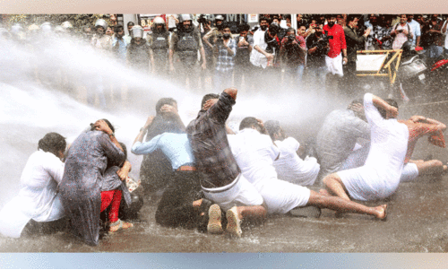 Youth Congress Commissioner Conflict