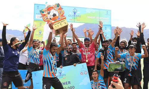 Climate Cup football