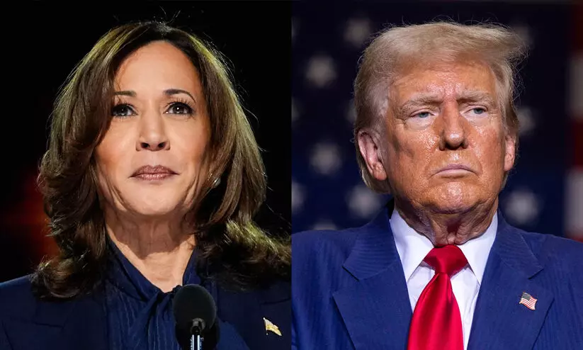 Kamala Harris, Donald Trump