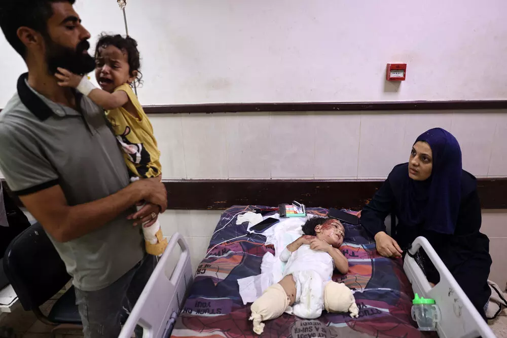 ഗസ്സയി​ലെ സ്കൂളിൽ വ്യോമാക്രമണം; എട്ട് മരണം