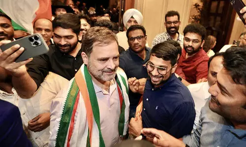 Rahul Gandhi Dallad Visit