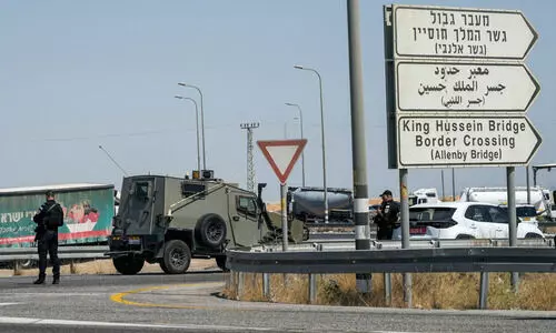 ജോർദാൻ അതിർത്തി കടന്ന് ആക്രമണം;   മൂന്ന് ഇസ്രായേൽ സൈനികർ കൊല്ലപ്പെട്ടു