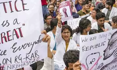 doctors protest