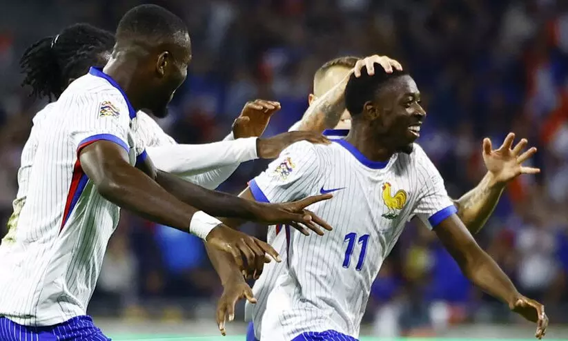 എംബാപ്പെയടക്കമുള്ളവരെ ബെഞ്ചിലിരുത്തി; ബെൽജിയത്തെ മറിച്ചിട്ട് ഫ്രാൻസ് എംബാപ്പെയടക്കമുള്ളവരെ ബെഞ്ചിലിരുത്തി; ബെൽജിയത്തെ മറിച്ചിട്ട് ഫ്രാൻസ്