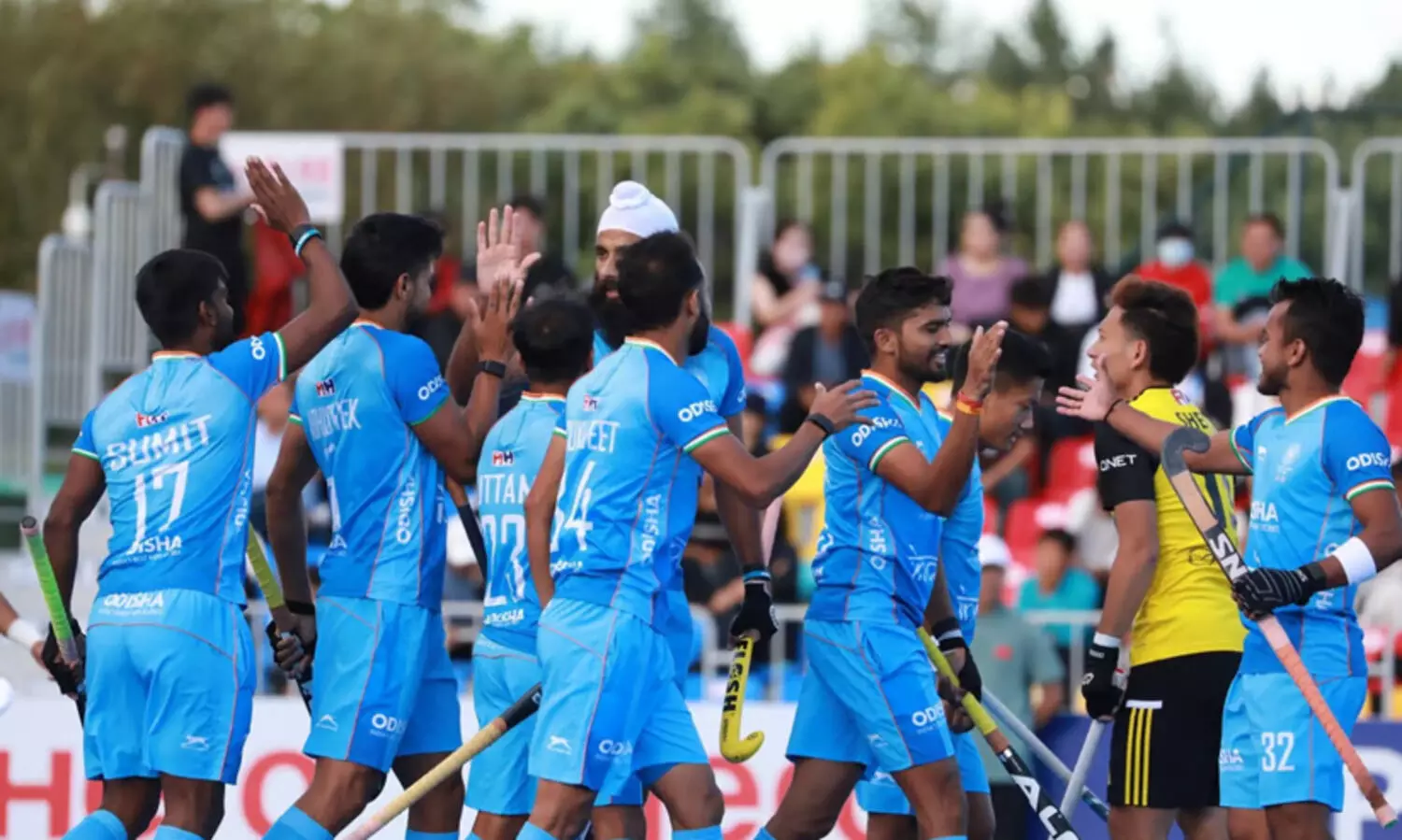 മലേഷ്യയുടെ വലനിറച്ച് ഇന്ത്യ; ഏഷ്യന്‍ ചാമ്പ്യന്‍സ് ട്രോഫി ഹോക്കി സെമിയിൽ