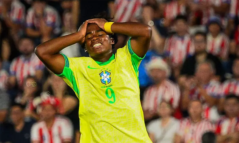 മഞ്ഞപ്പടയും തോറ്റൊടുങ്ങി; ബ്രസീലിനെ വീഴ്ത്തി പരാഗ്വെ മഞ്ഞപ്പടയും തോറ്റൊടുങ്ങി; ബ്രസീലിനെ വീഴ്ത്തി പരാഗ്വെ