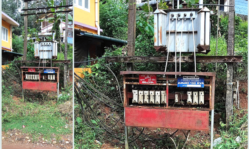 സംരക്ഷണ വേലിയില്ലാത്ത ട്രാൻസ്​ഫോർമർ ഭീഷണി
