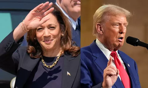 കമല ഹാരിസ് ജയിച്ചാൽ രണ്ട് വർഷം കൊണ്ട് ഇസ്രായേൽ ഇല്ലാതാവുമെന്ന് ട്രംപ്; വിഭജിക്കാനുള്ള ശ്രമമെന്ന് കമല