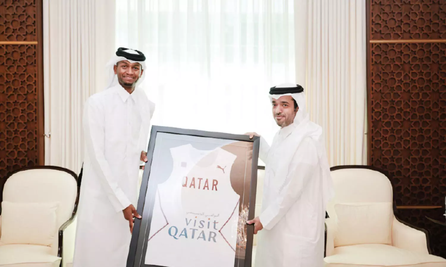 ബ​ർ​ഷി​മി​ന് വി​സി​റ്റ് ഖ​ത്ത​ർ ആ​ദ​ര​വ്