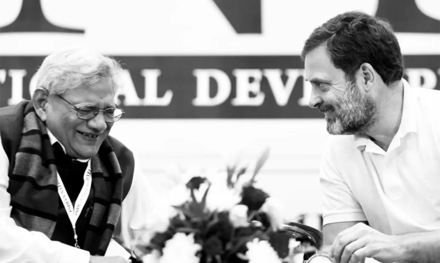 Sitaram Yechury, Rahul Gandhi